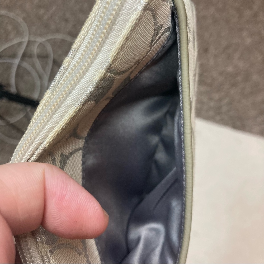 Coach Signature Monogram Wristlet - image 8